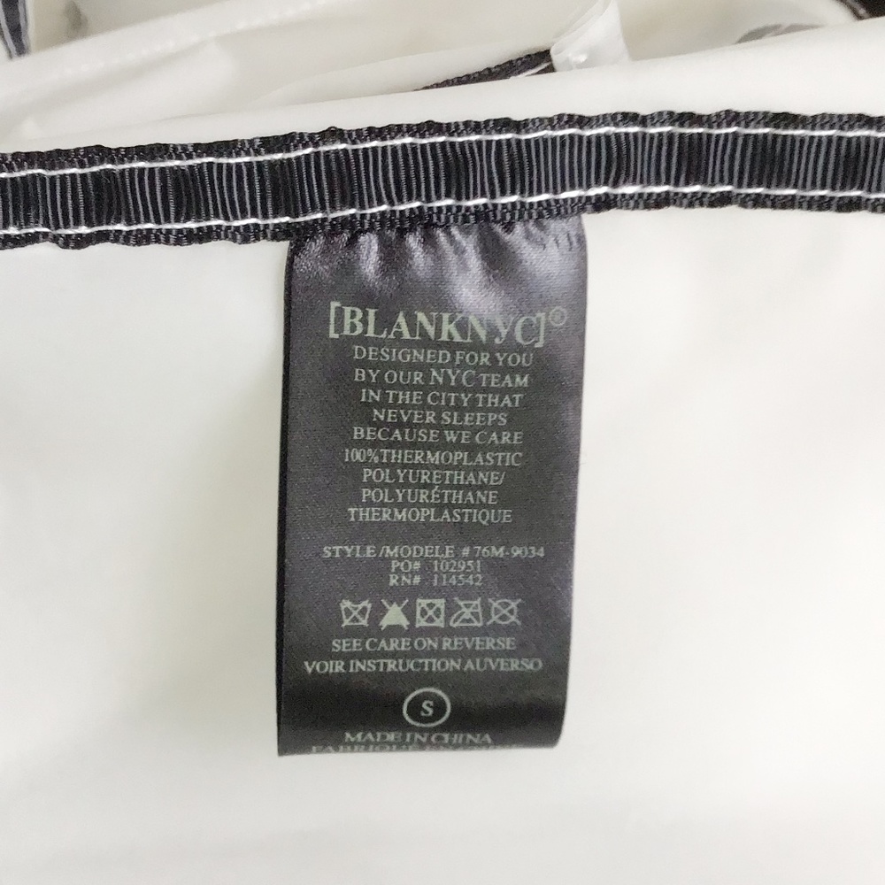 π₯SOLDπ₯ BlankNYC Plastic Moto Jacket - Picture 16 of 16